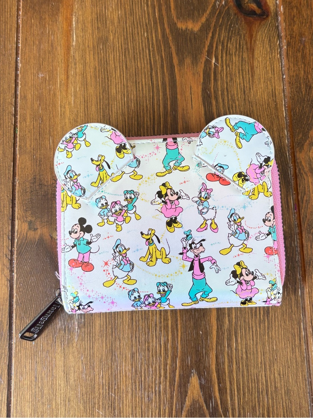 Loungefly Zip Around Wallet Disney Print